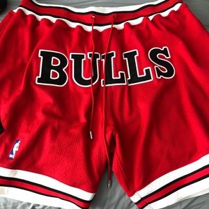 Mitchell & Ness Just Don Chicago Bulls Shorts